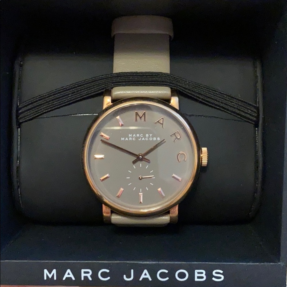 Marc Jacobs watch - gray & rose gold